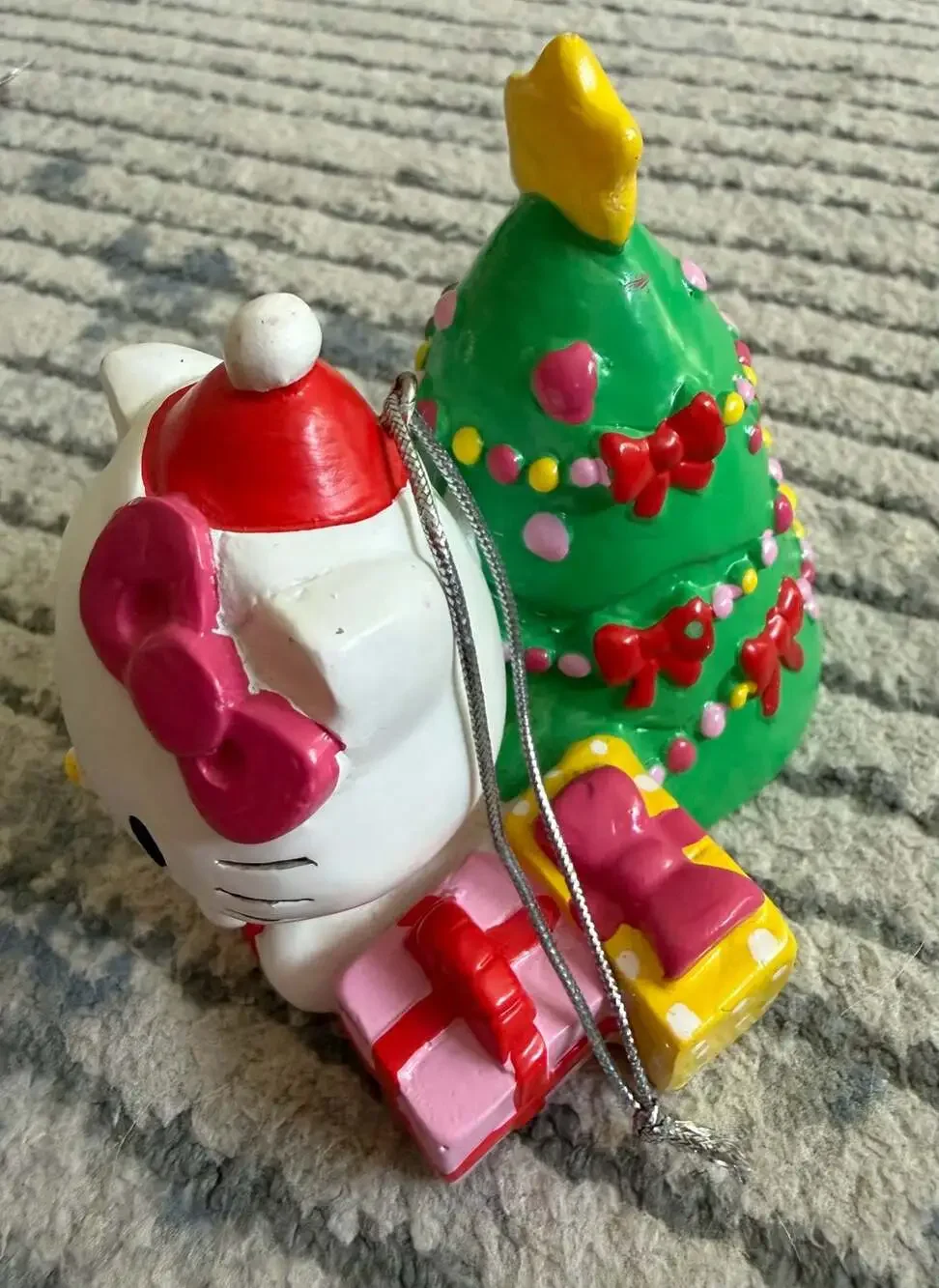 Hello Kitty Holiday Christmas Tree Ornament with Gifts